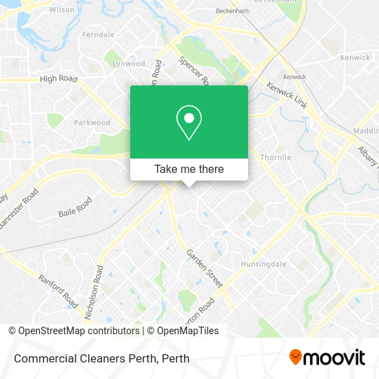 Mapa Commercial Cleaners Perth