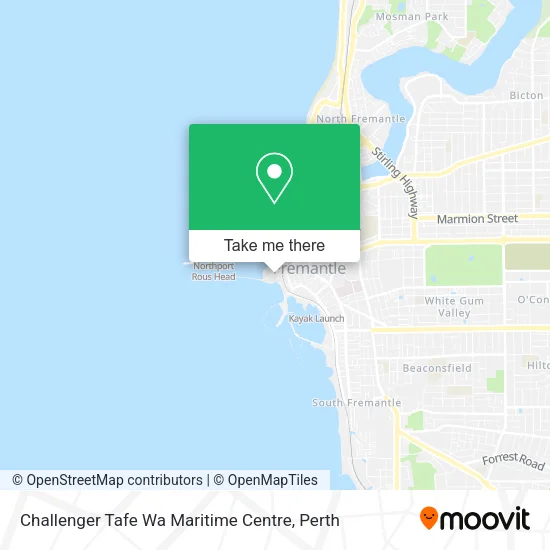 Challenger Tafe Wa Maritime Centre map