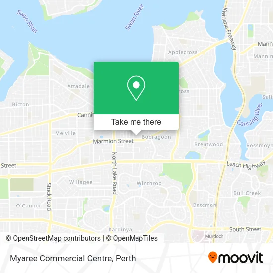 Myaree Commercial Centre map