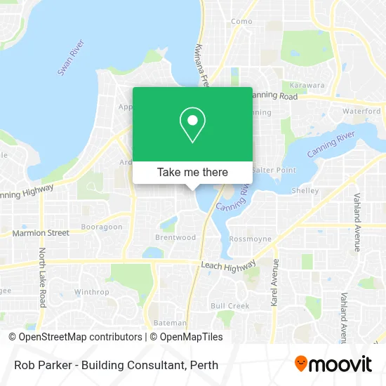 Mapa Rob Parker - Building Consultant