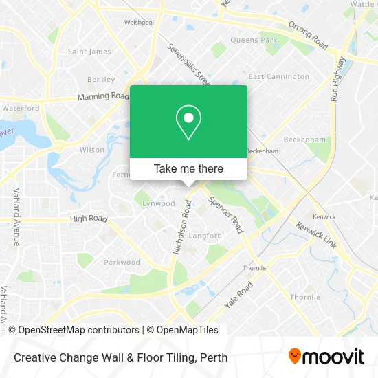 Creative Change Wall & Floor Tiling map