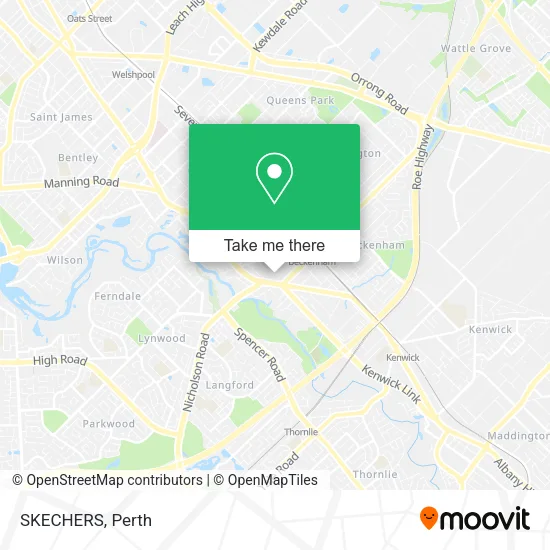 SKECHERS map