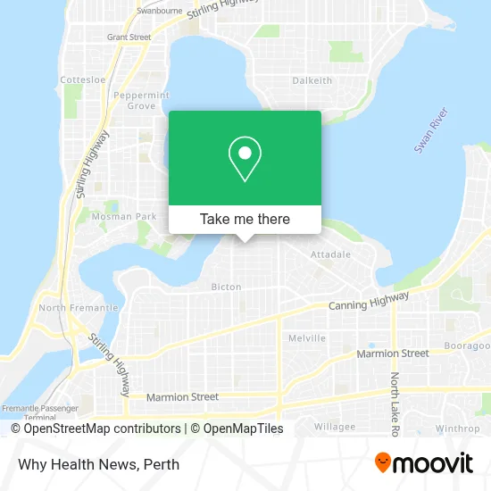 Mapa Why Health News