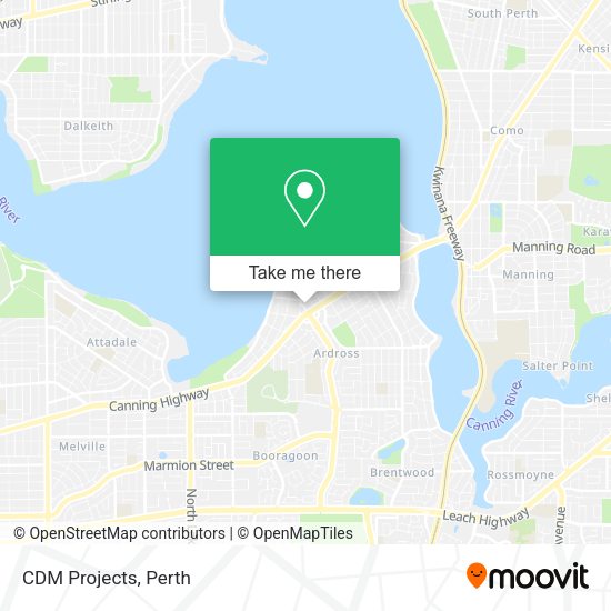 CDM Projects map