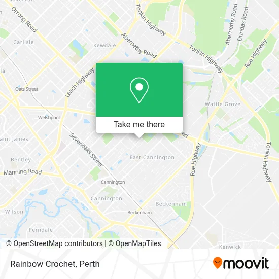 Mapa Rainbow Crochet