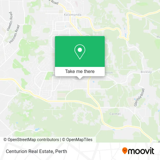 Mapa Centurion Real Estate