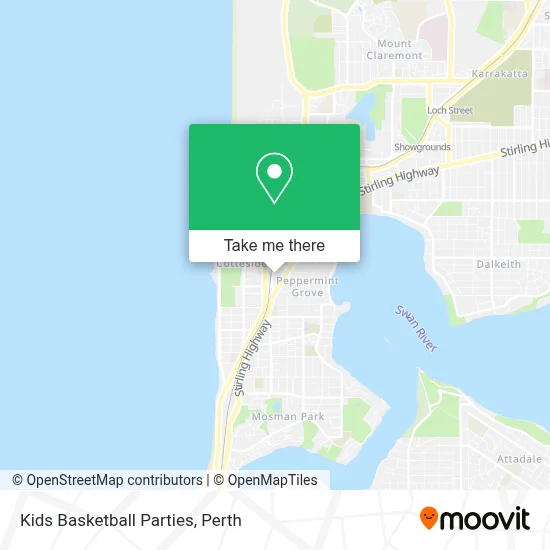 Mapa Kids Basketball Parties