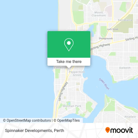 Mapa Spinnaker Developments