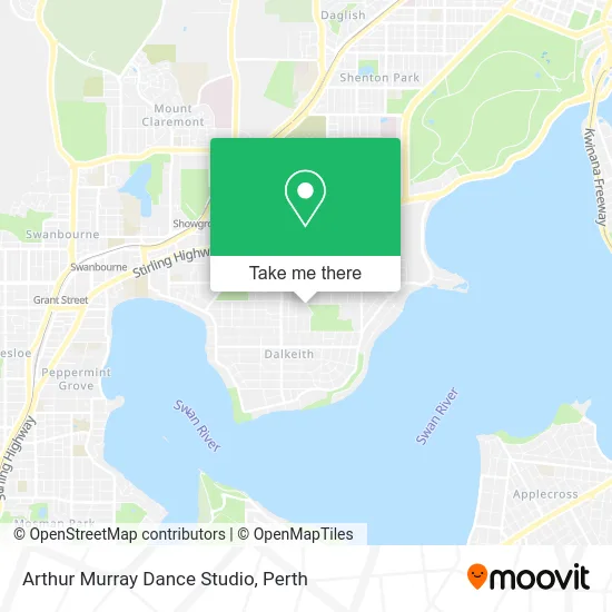 Mapa Arthur Murray Dance Studio