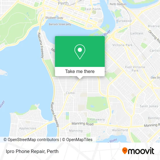 Mapa Ipro Phone Repair