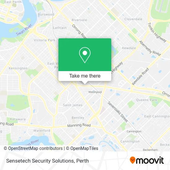 Mapa Sensetech Security Solutions