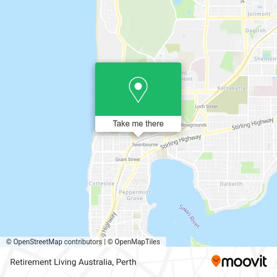 Retirement Living Australia map