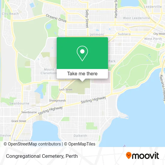 Mapa Congregational Cemetery