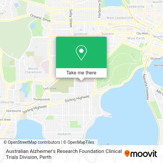 Mapa Australian Alzheimer's Research Foundation Clinical Trials Division