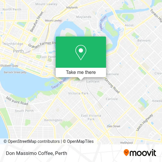 Mapa Don Massimo Coffee
