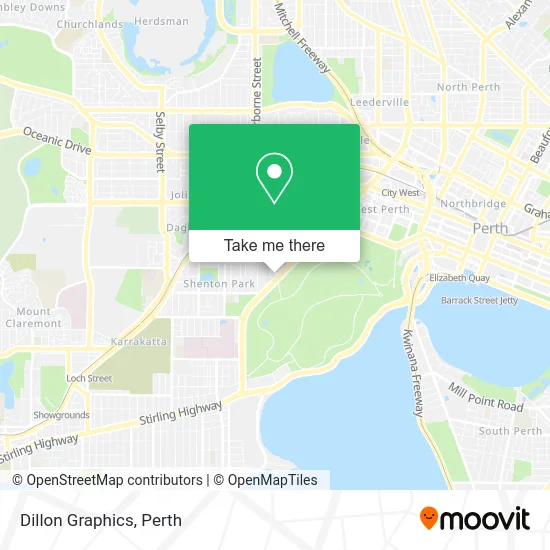 Mapa Dillon Graphics