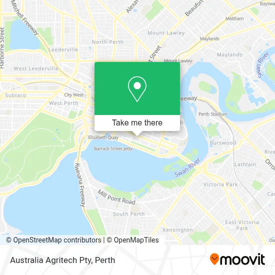 Mapa Australia Agritech Pty