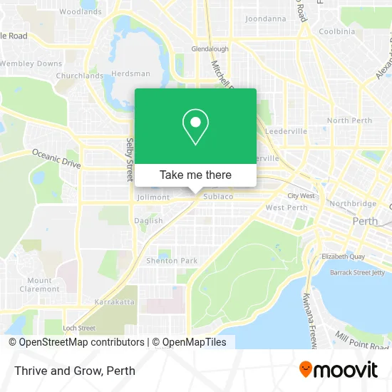 Mapa Thrive and Grow