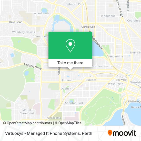 Virtuosys - Managed It Phone Systems map