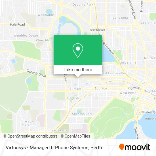 Virtuosys - Managed It Phone Systems map