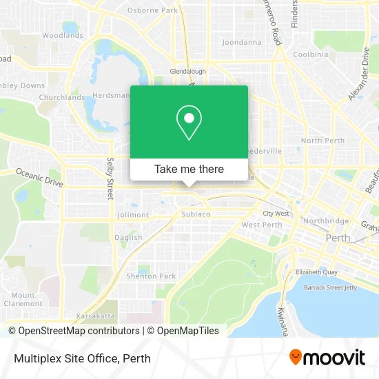 Mapa Multiplex Site Office