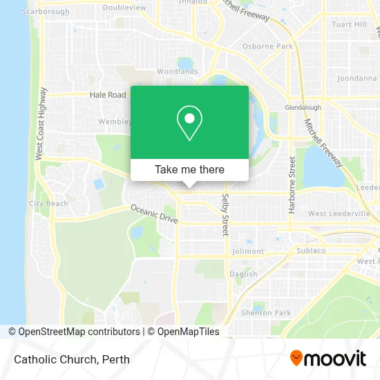 Mapa Catholic Church