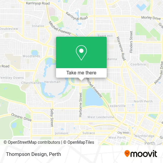 Mapa Thompson Design