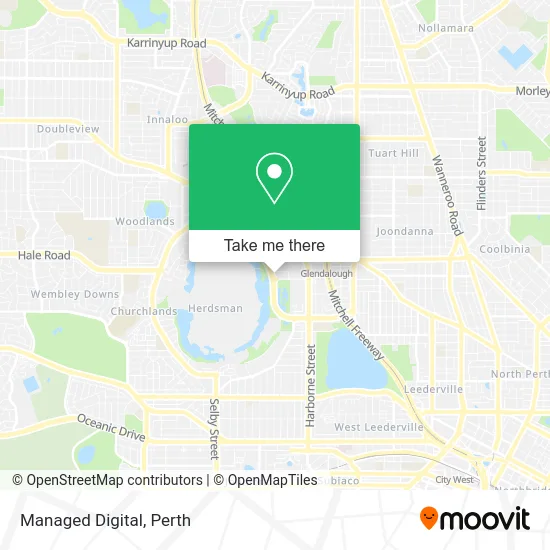 Mapa Managed Digital