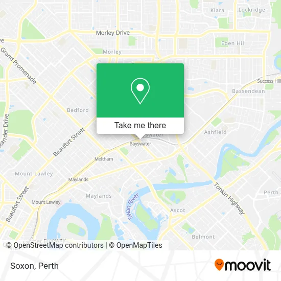 Mapa Soxon
