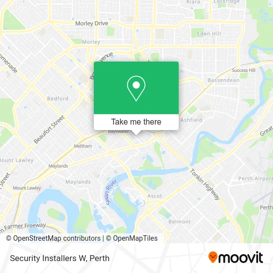 Mapa Security Installers W