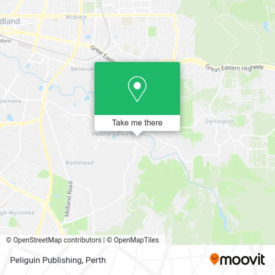 Mapa Peliguin Publishing