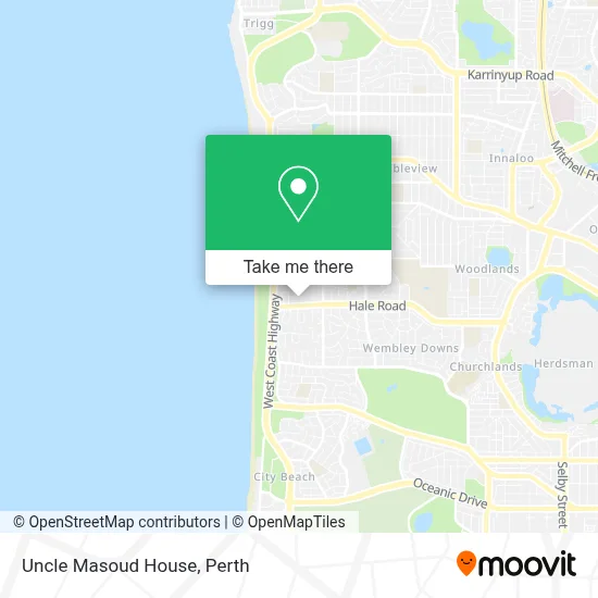 Mapa Uncle Masoud House