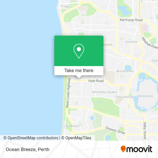 Mapa Ocean Breeze