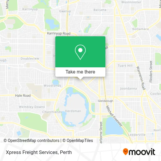 Mapa Xpress Freight Services