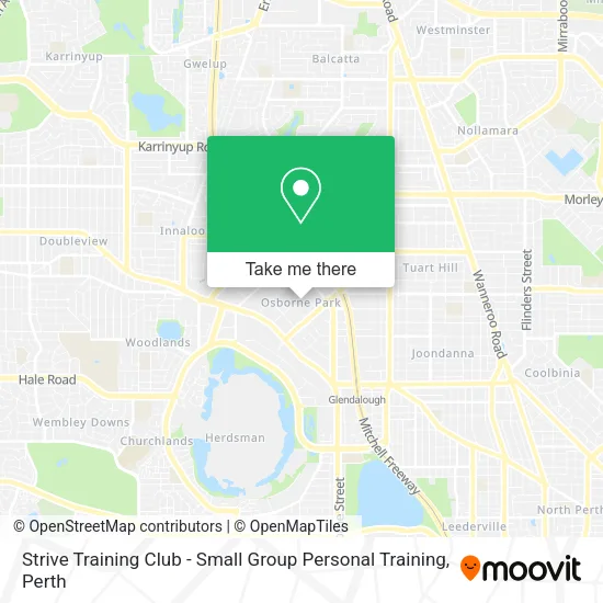 Strive Training Club - Small Group Personal Training map