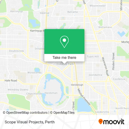 Scope Visual Projects map