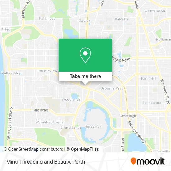 Minu Threading and Beauty map
