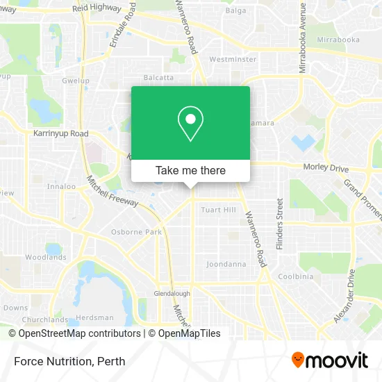 Mapa Force Nutrition