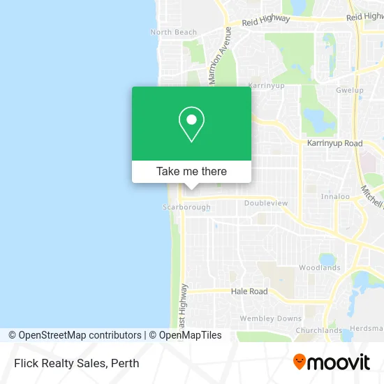 Mapa Flick Realty Sales