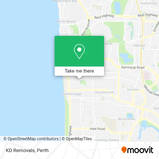 Mapa KD Removals