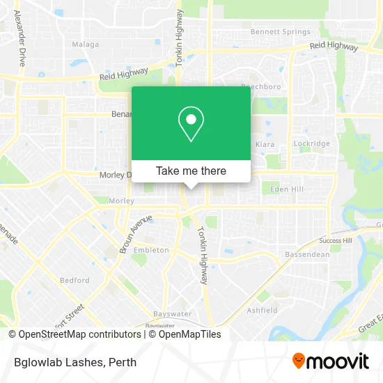 Mapa Bglowlab Lashes