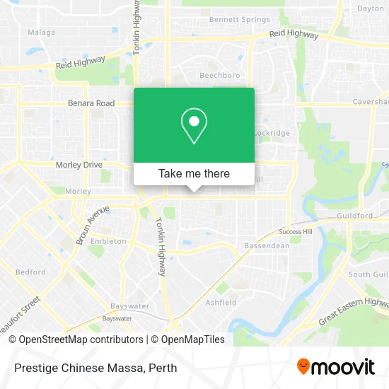 Prestige Chinese Massa map