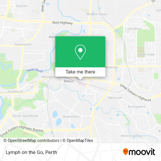 Mapa Lymph on the Go