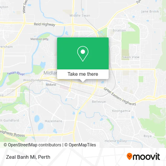 Zeal Banh Mi map