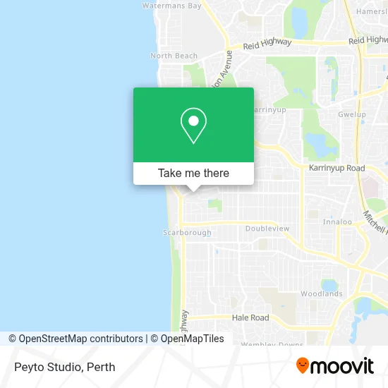 Mapa Peyto Studio