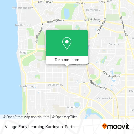 Village Early Learning Karrinyup map