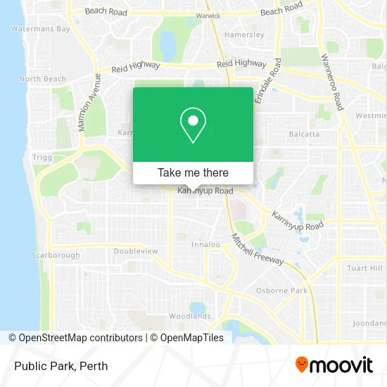 Public Park map