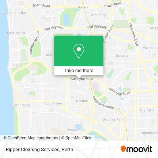 Mapa Ripper Cleaning Services