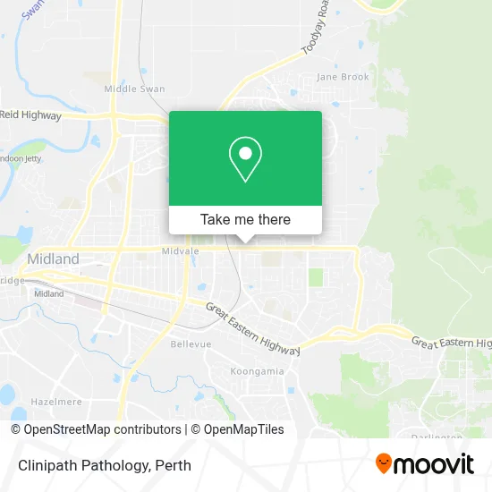 Mapa Clinipath Pathology