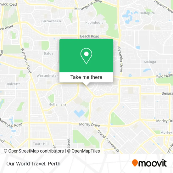 Mapa Our World Travel